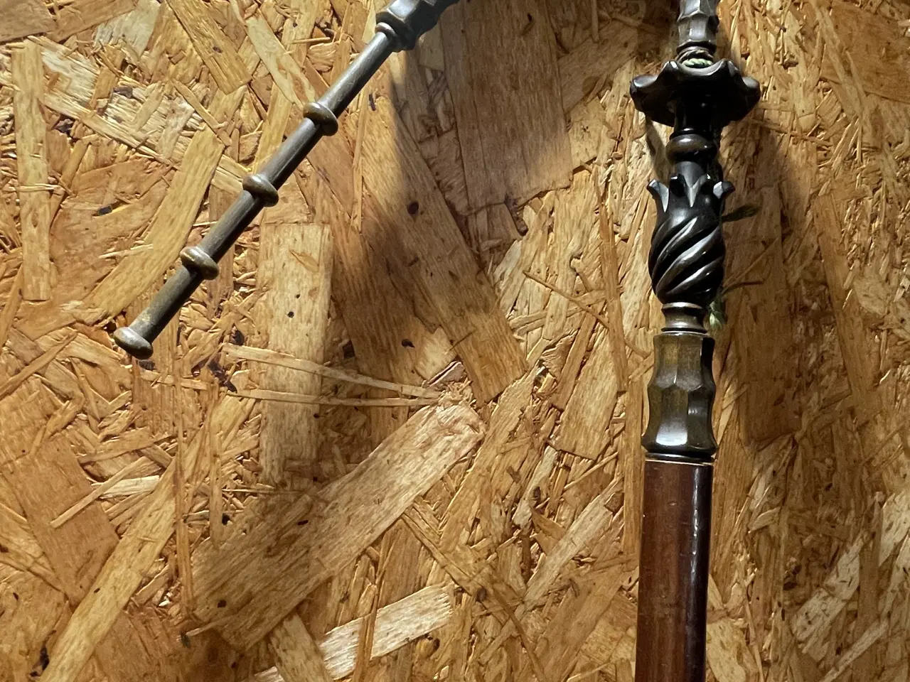 Billede 3 - Antik Langpibe - porcelæn-hoved