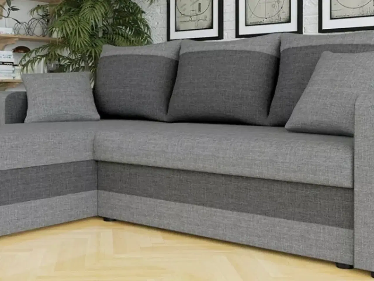 Billede 1 - Sovesofa chaiselong 