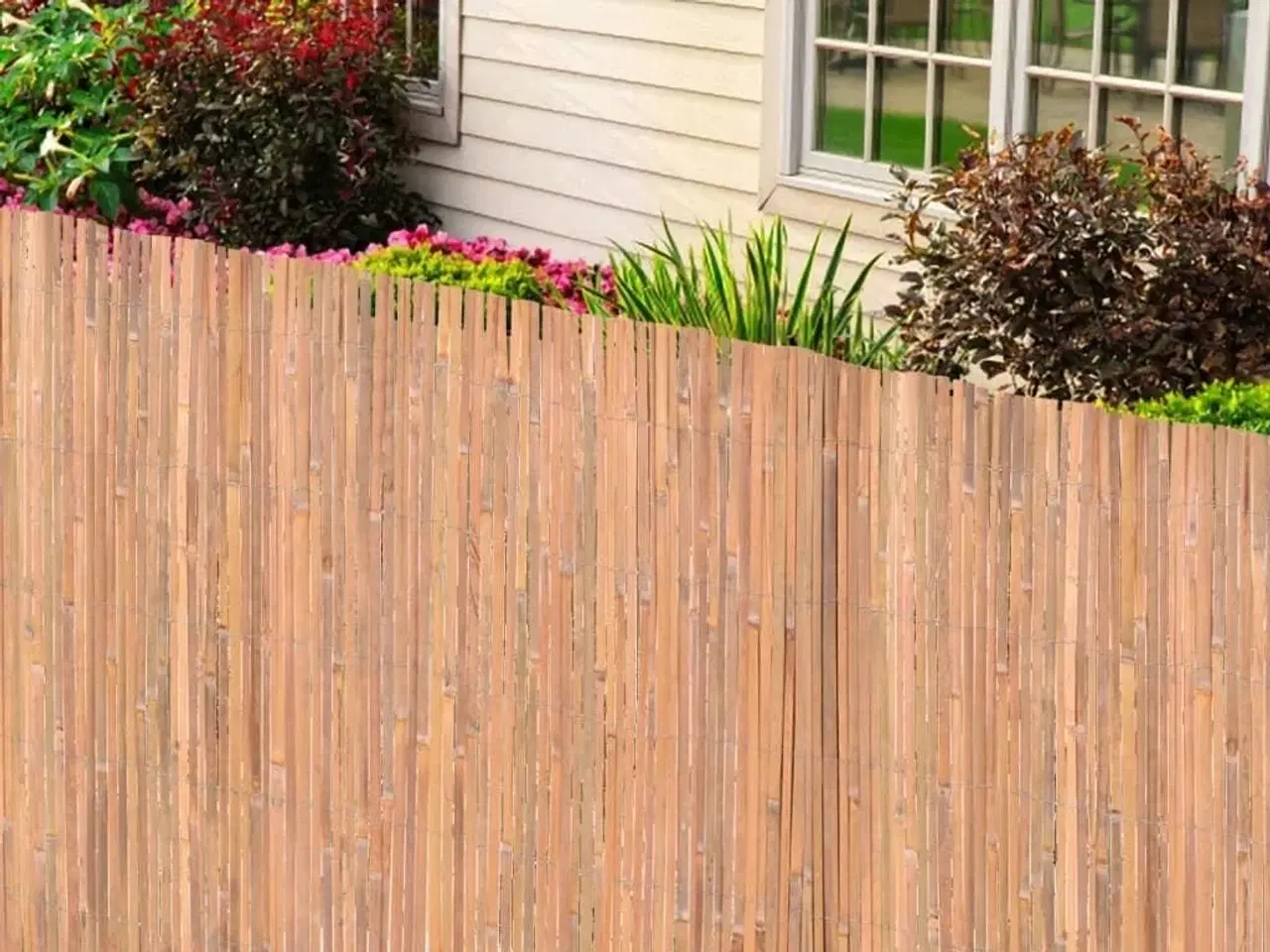 Billede 1 - Bambushegn 125 x 400 cm