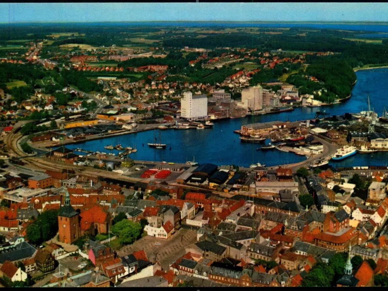Billede 1 - Svendborg Luftfoto - O.P.O. 6740 - Ubrugt