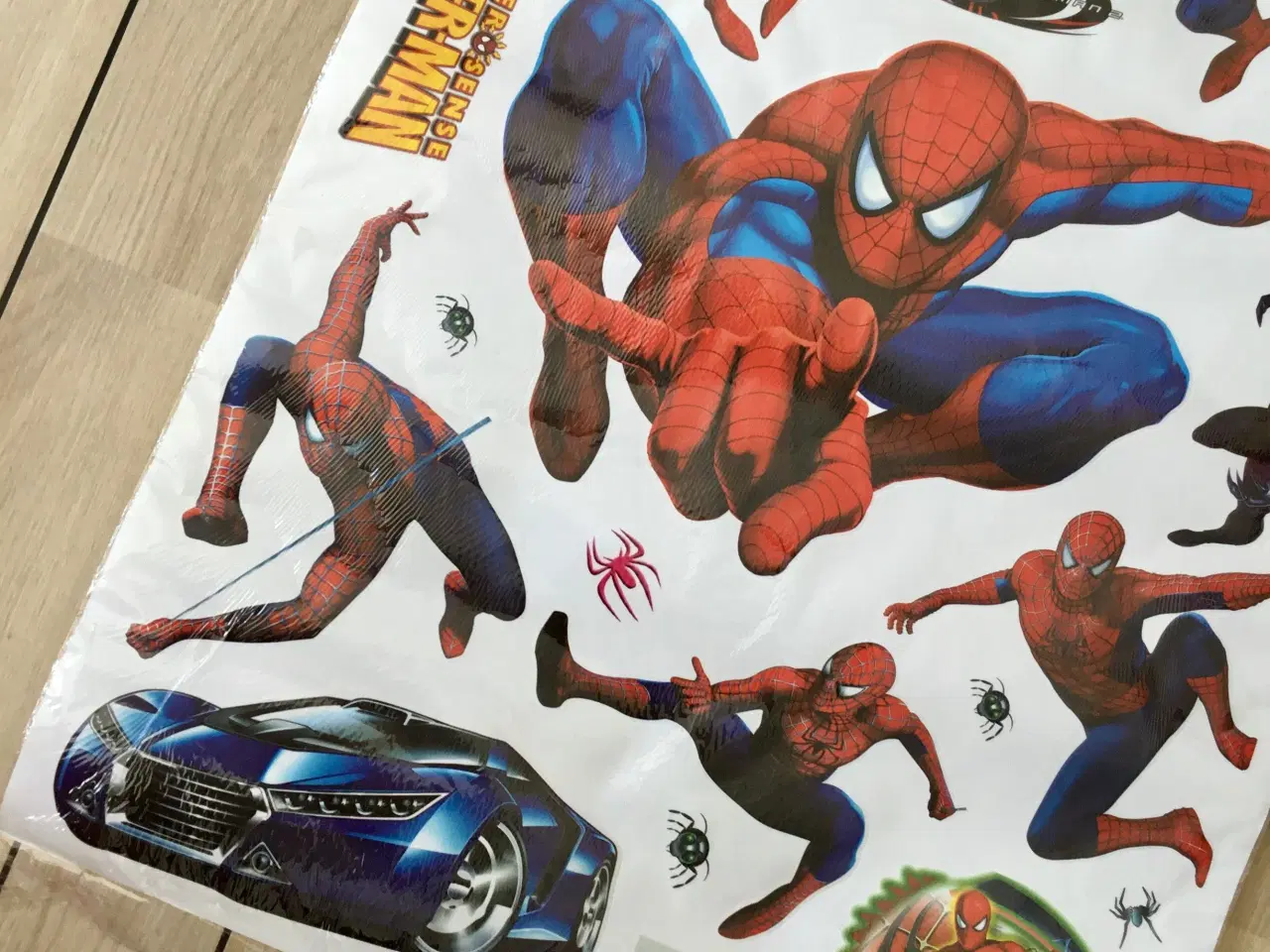 Billede 5 - Spiderman wallstickers med Spiderman 