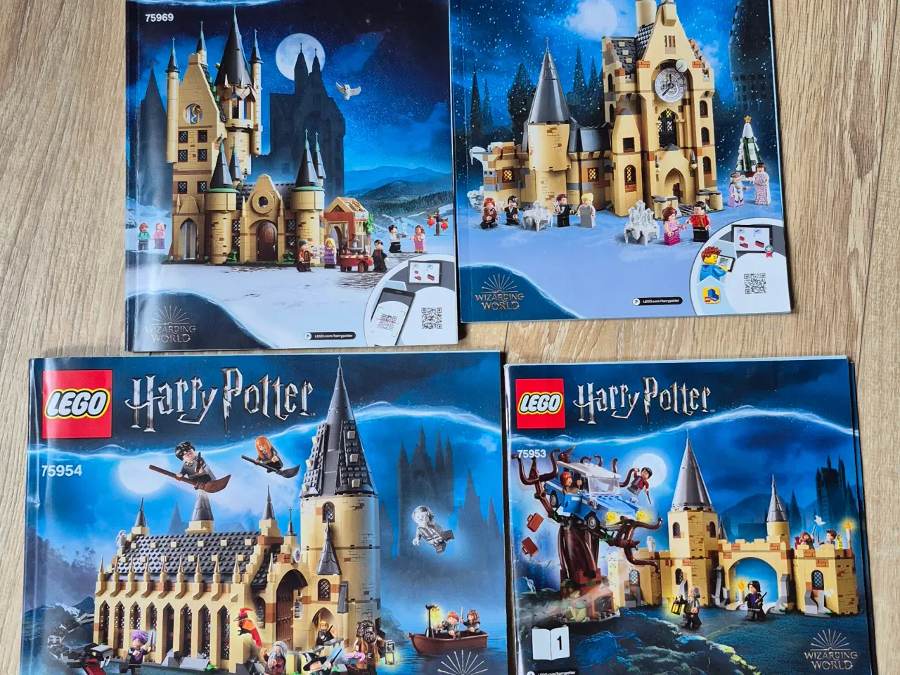 Billede 1 - 4 sæt Harry Potter 