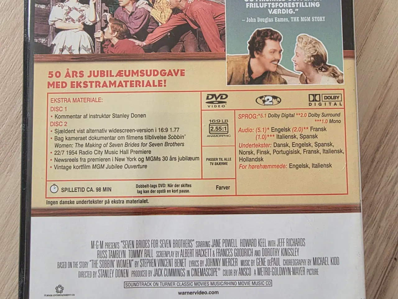 Billede 2 - Seven brides for Seven brothers dk tekst 