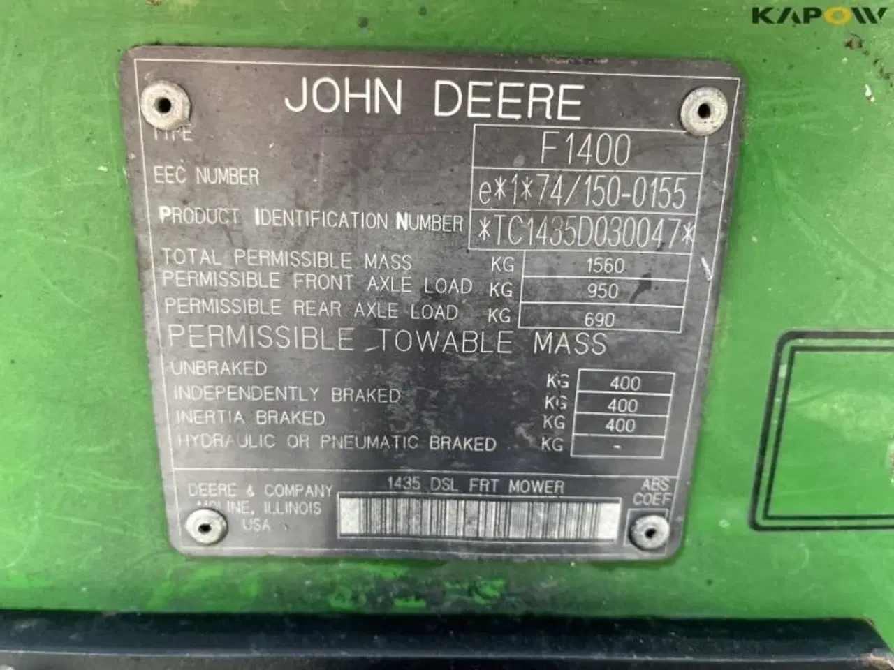 Billede 9 - John Deere 1435