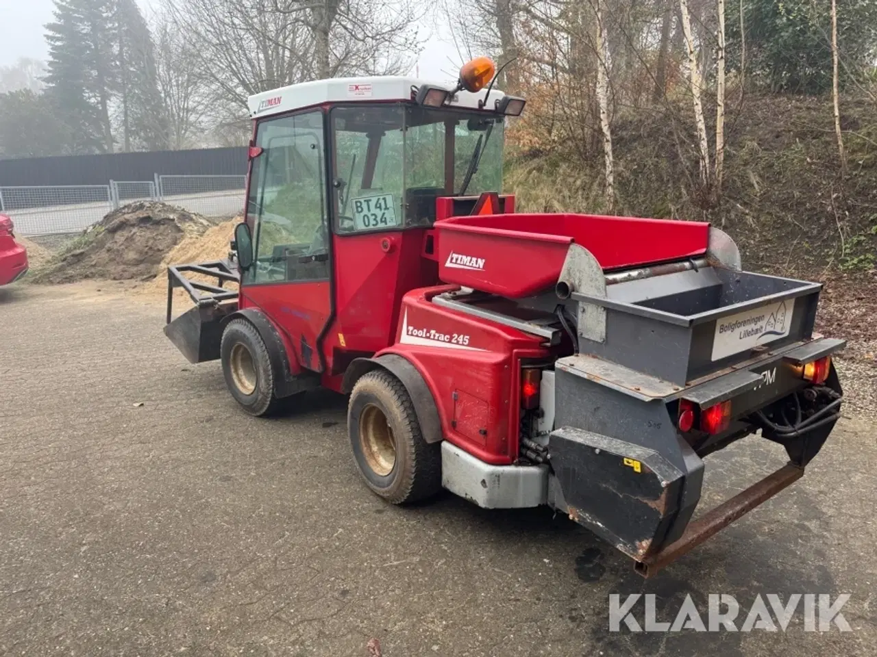 Billede 4 - Redskabsbærer Timan Tool-trac 245