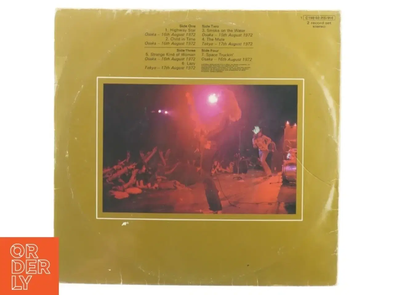 Billede 3 - Deep Purple: made in japan (LP) fra Purple (str. 30 cm)