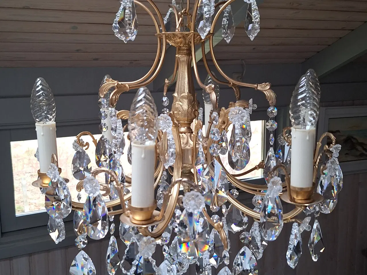 Billede 2 - Flot prisme lyskrone