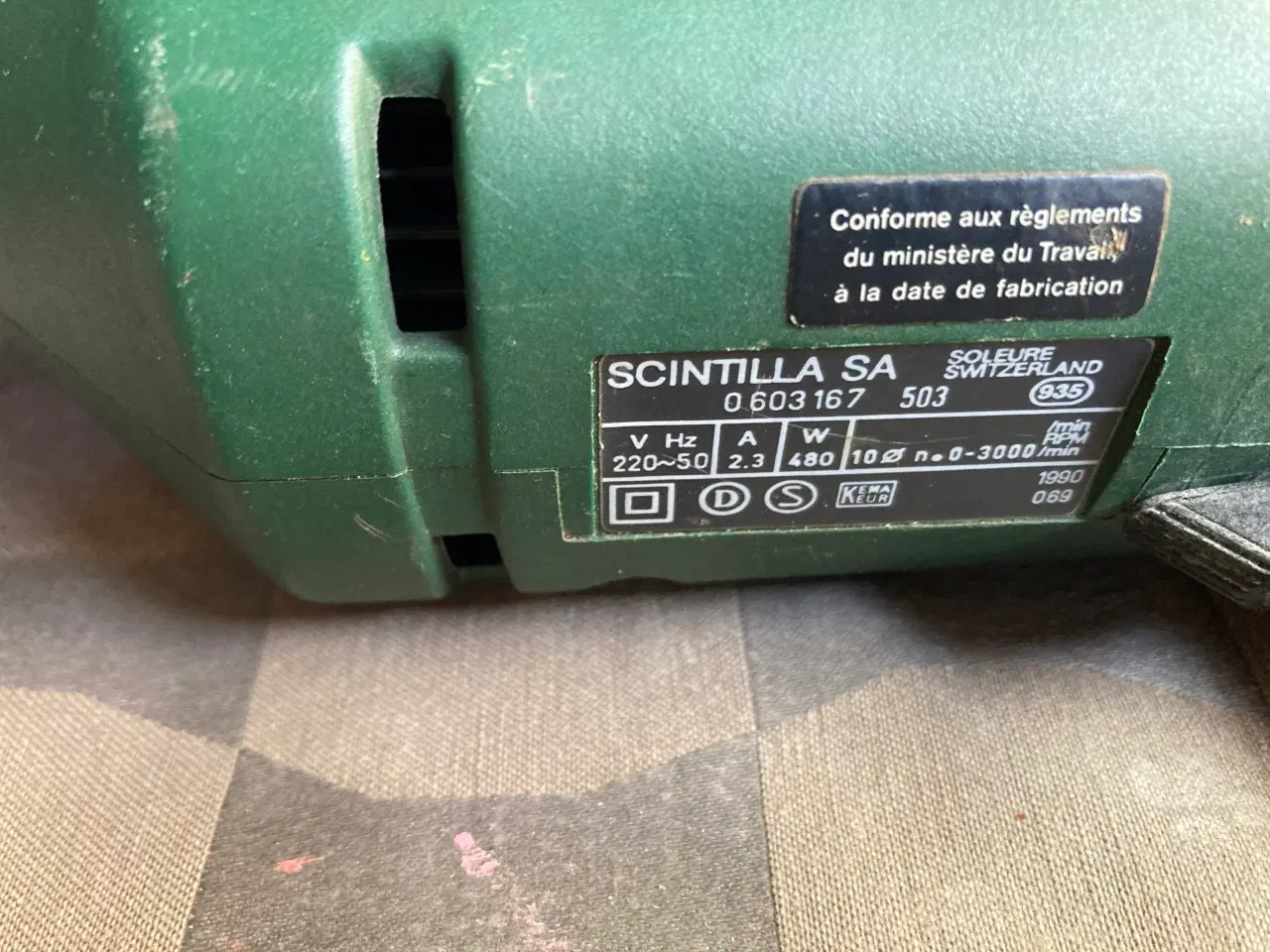 Billede 2 - Bosch CSB480RE Slagboremaskine i fin stand.