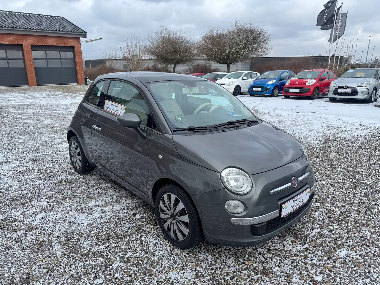 Billede 5 - Fiat 500 Nysyn Økonomisk køre langet 27 K/L
