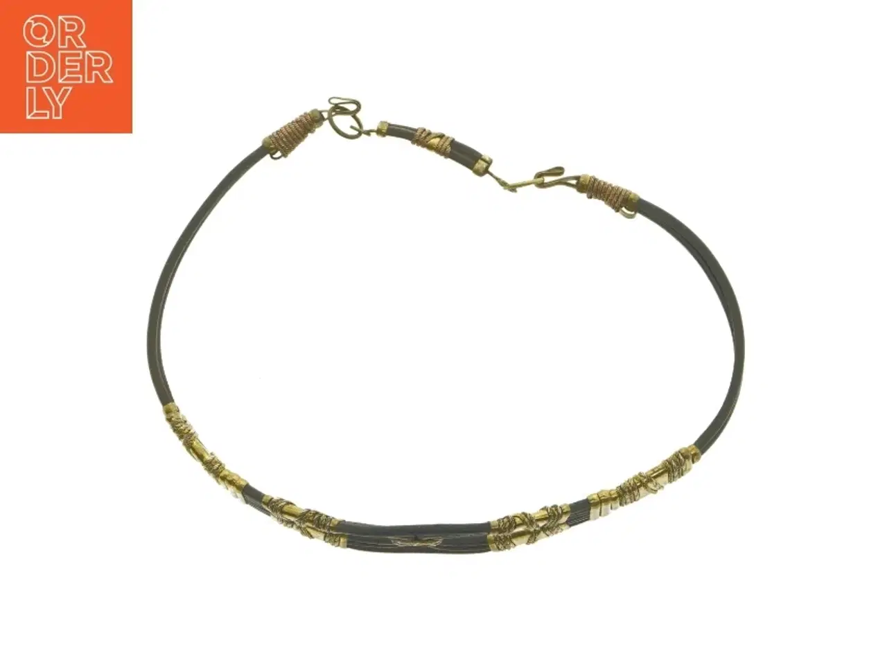 Billede 2 - Læderbælte (str. 86 x 6 cm)