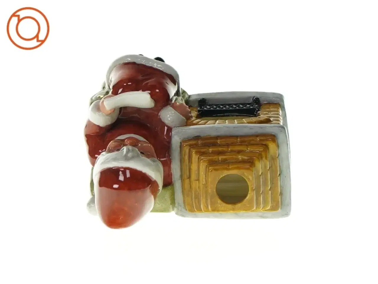 Billede 3 - Dekorativ julefigur  fra Ukendt  (str. LBH: 13,5x7x14cm)