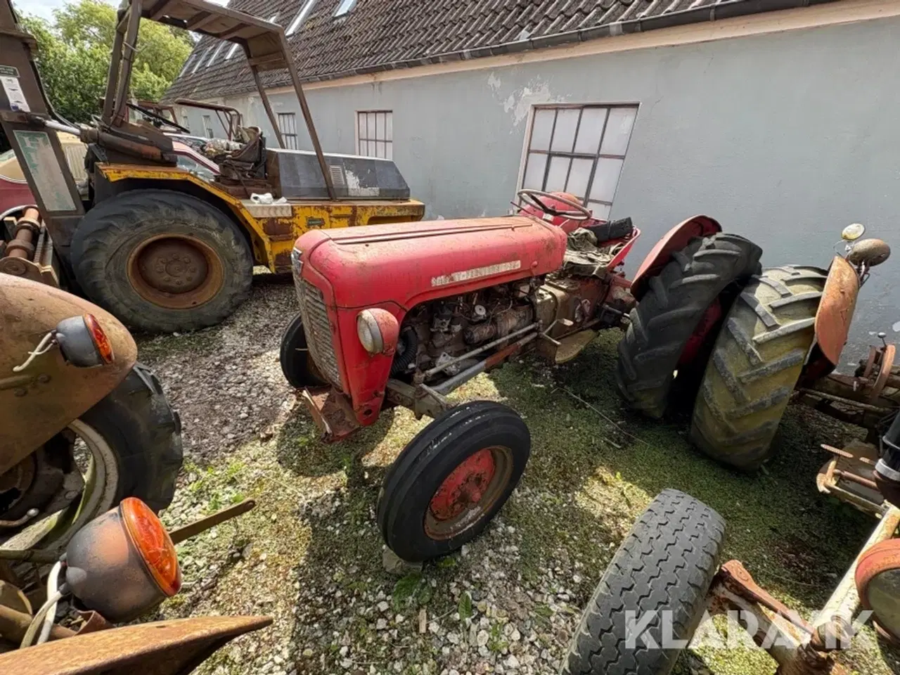 Billede 1 - Veterantraktor Massey-Ferguson