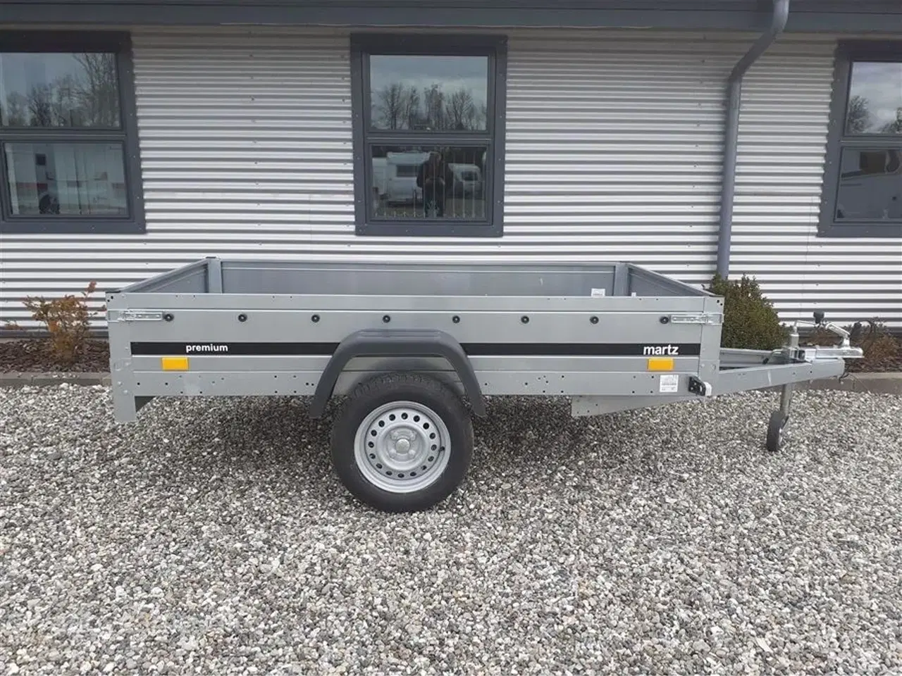 Billede 2 - 0 - Martz Premium 230   Fritids trailer EKSTRA KRAFTIG størrelse. 230x125 cm 40 cm høje sider.