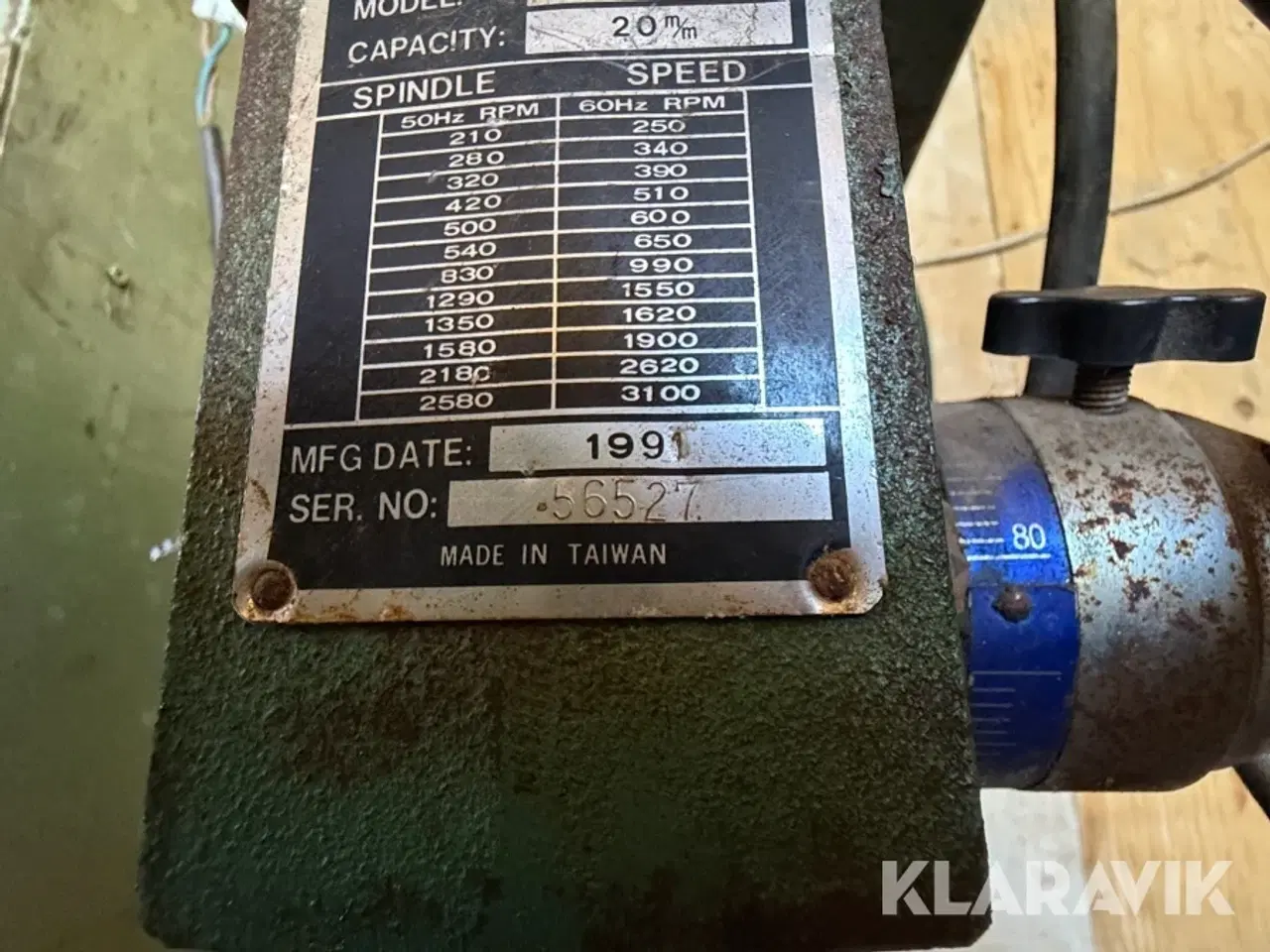 Billede 8 - Søjleboremaskine + bænksliber