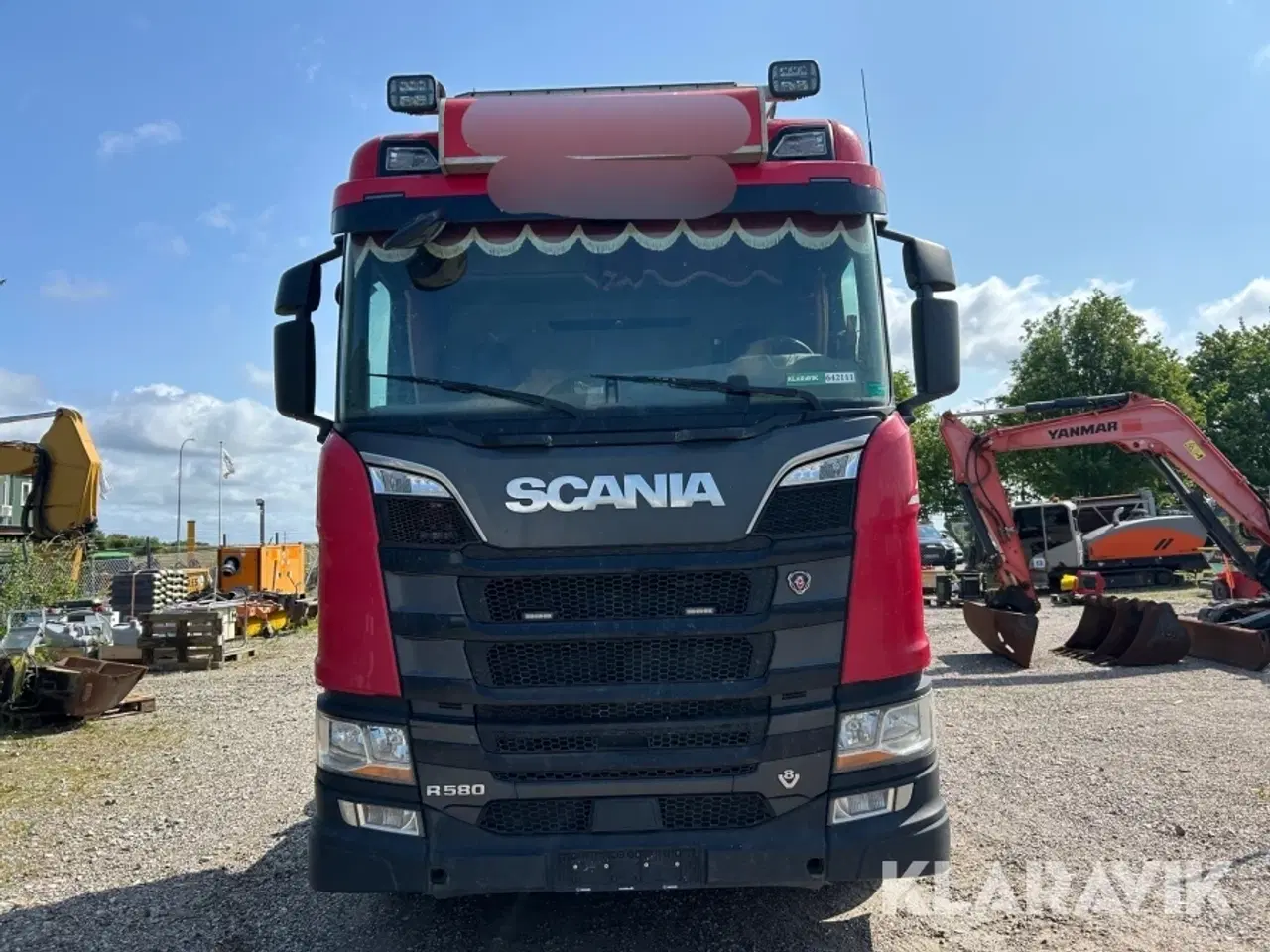 Billede 3 - Lastbil m. wirehejs Scania R580 8X4
