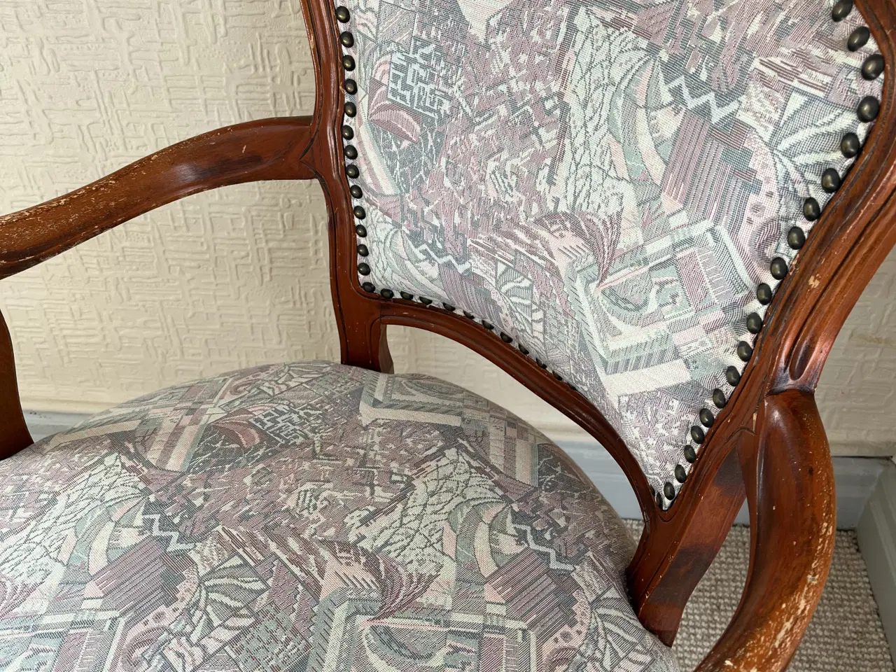 Billede 3 - Stol i rokokostil