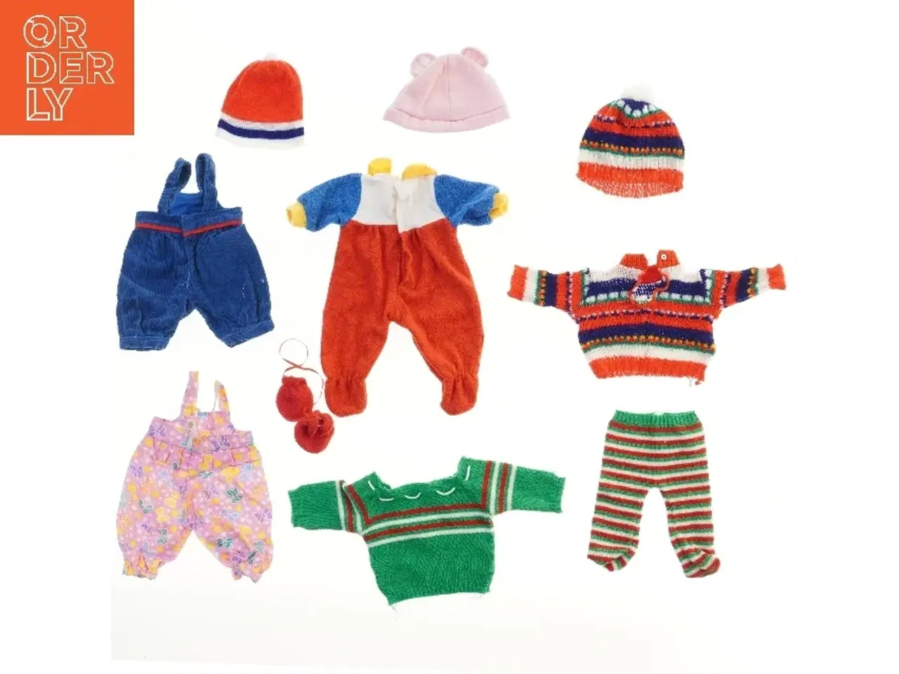 Billede 2 - Dukkeklæder sæt (str. 33 cm)