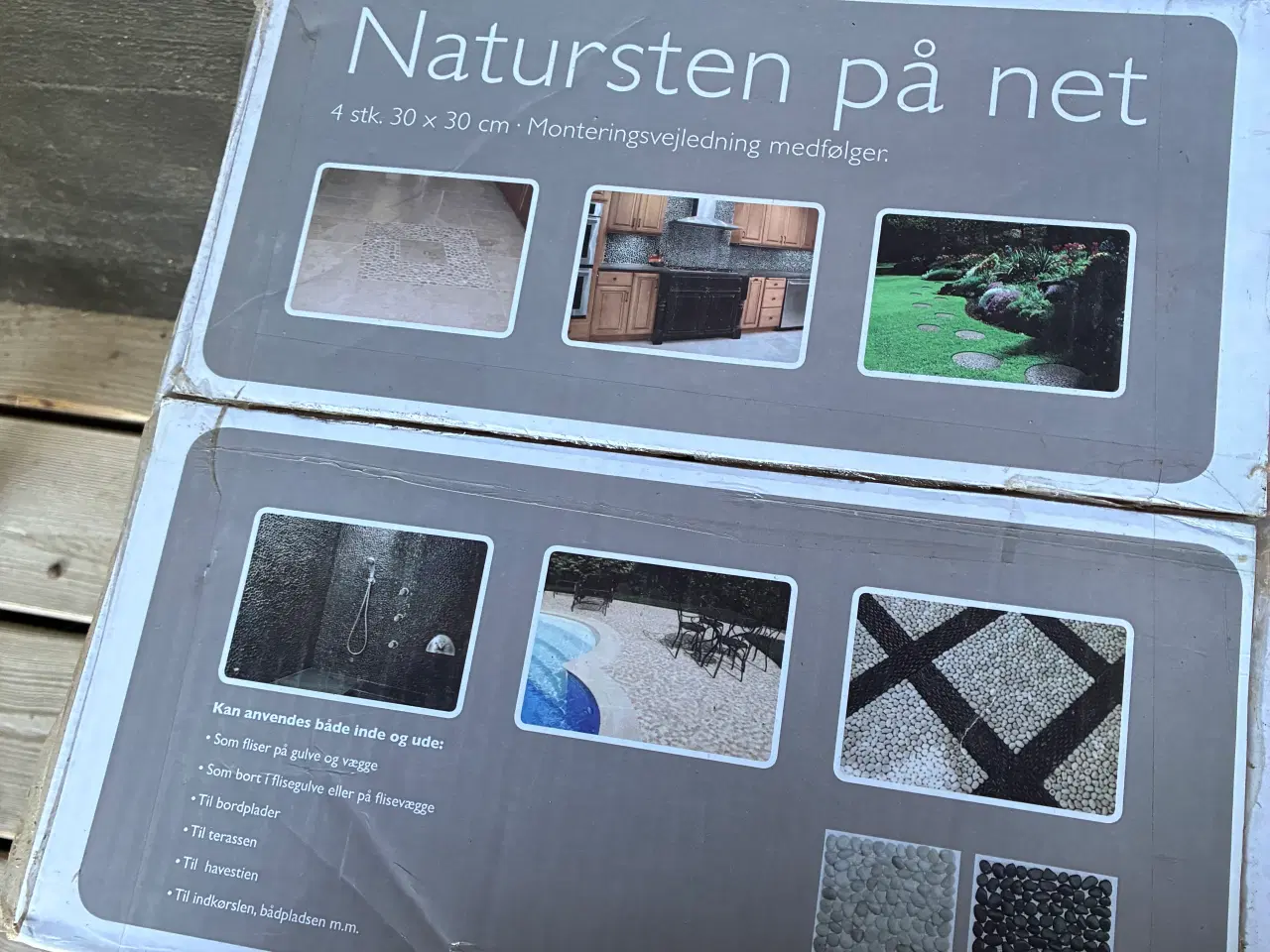 Billede 6 - Natursten på net - til badeværelses gulv