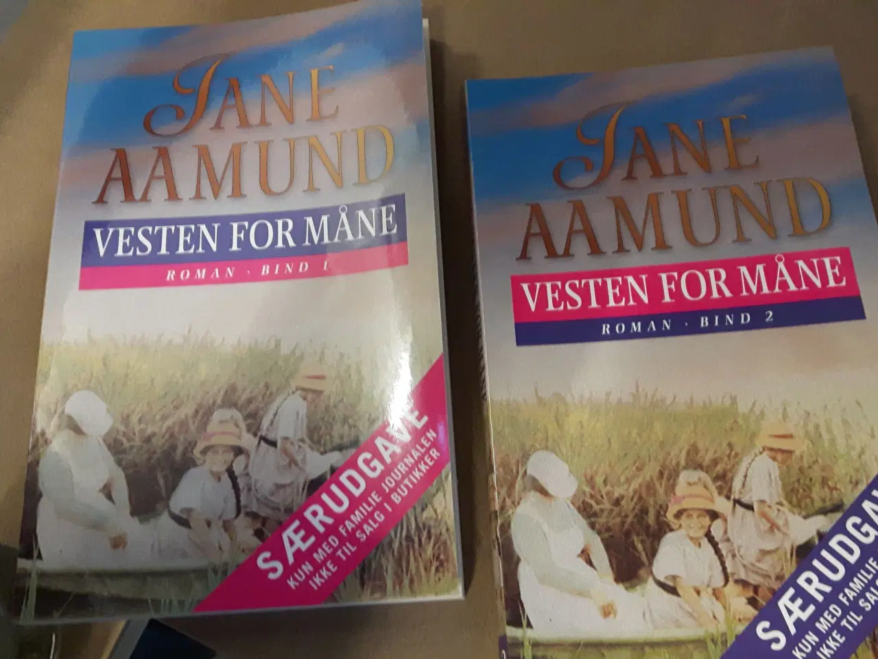 Billede 2 - Jane Aamund, forskellige af hendes romaner