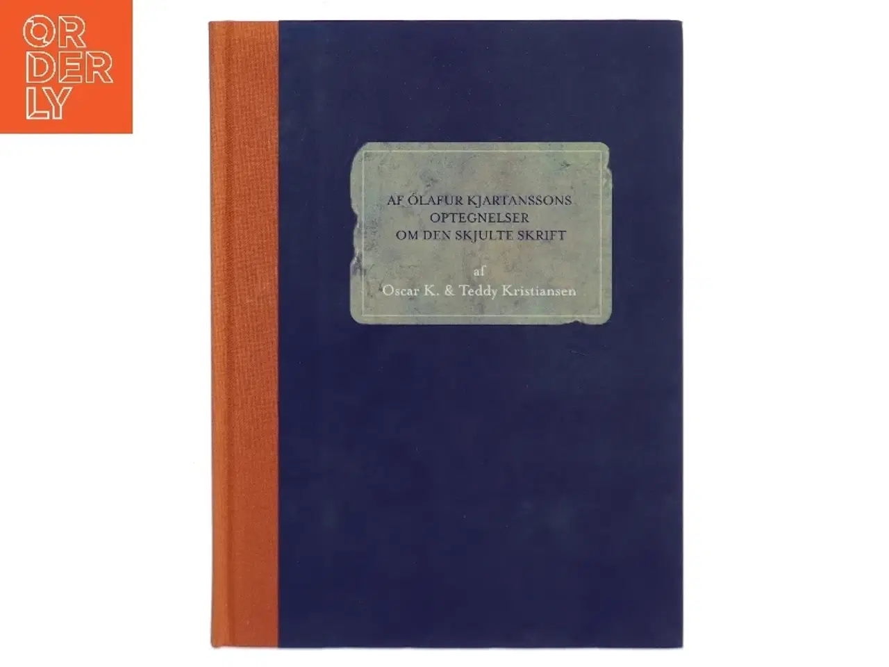 Billede 1 - Af Ólafur Kjartanssons optegnelser om den skjulte skrift af Oscar K. (Bog)