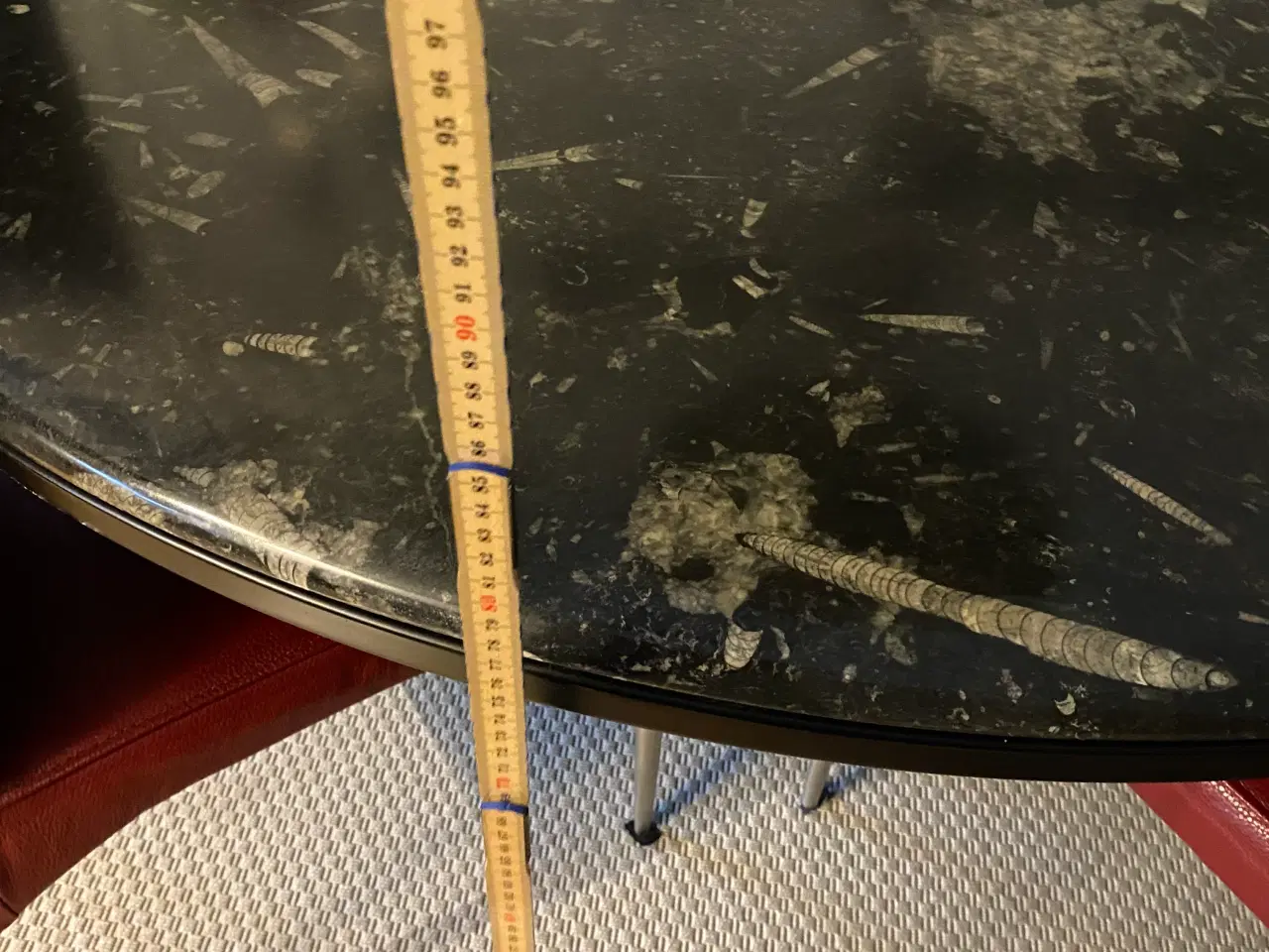 Billede 7 - Stenbord med forsiller stort og tungt spisebord