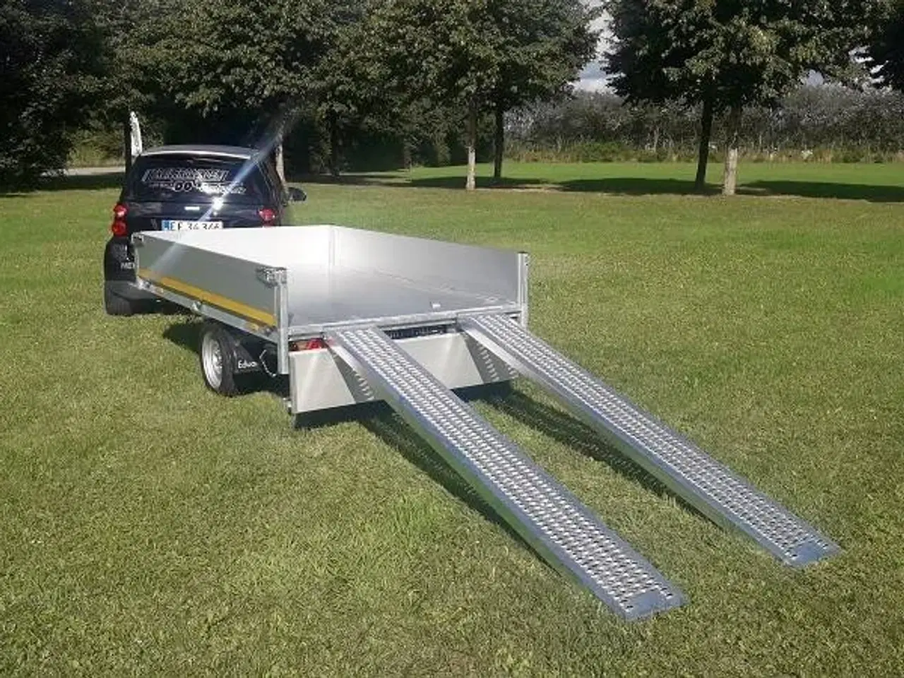 Billede 5 - EDUARD trailer 2615-1500.63 EL Tip m. Ramper