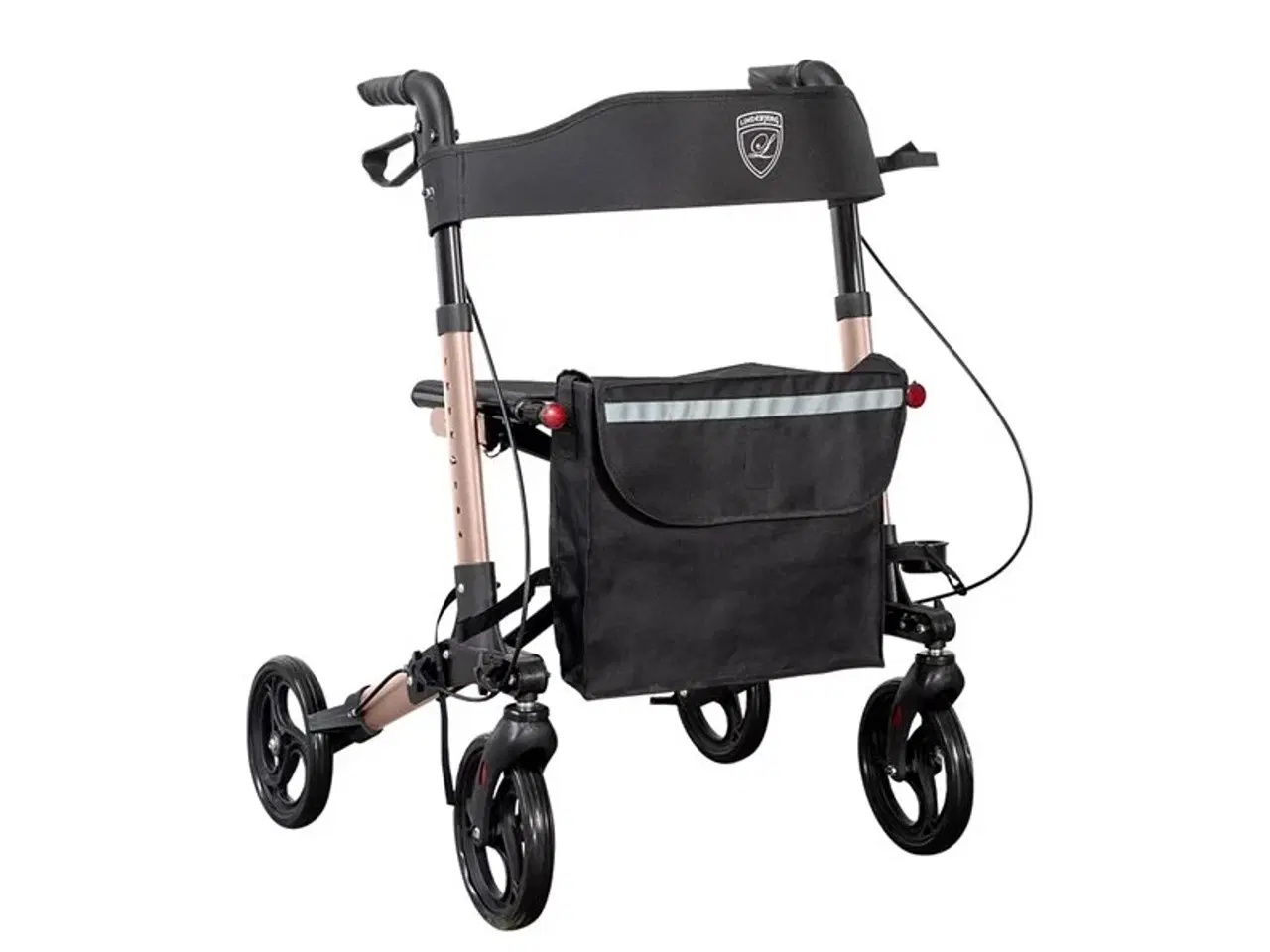 Billede 1 - Lindebjerg Rollator - SPAR 800 - HF-150 - Metal beige