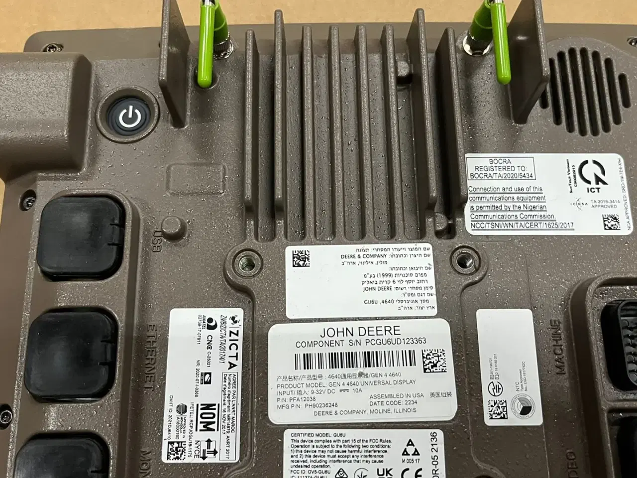 Billede 3 - John Deere Starfire 7000 Starfire 7000 antenne og en Gen4 4640 skærm med SF1 niveau