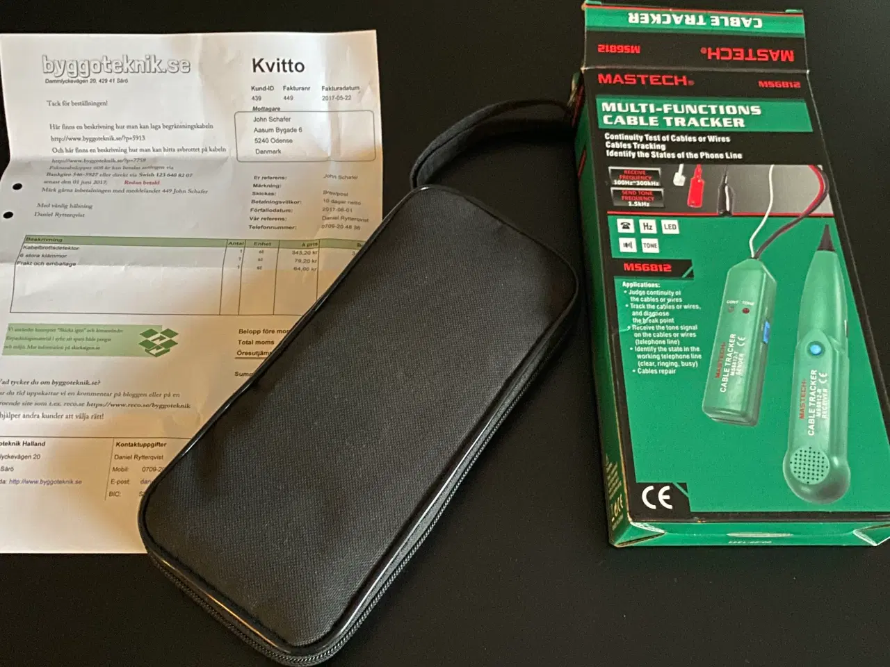 Billede 2 - Mastech MS6812 cable tracker