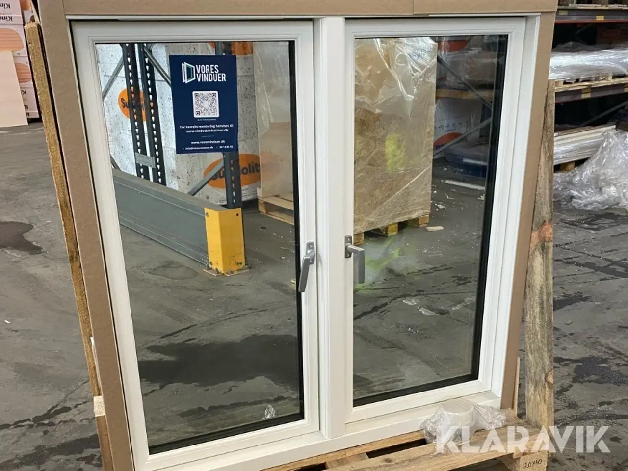 Billede 2 - Vindue Outline Hvid/Grøn