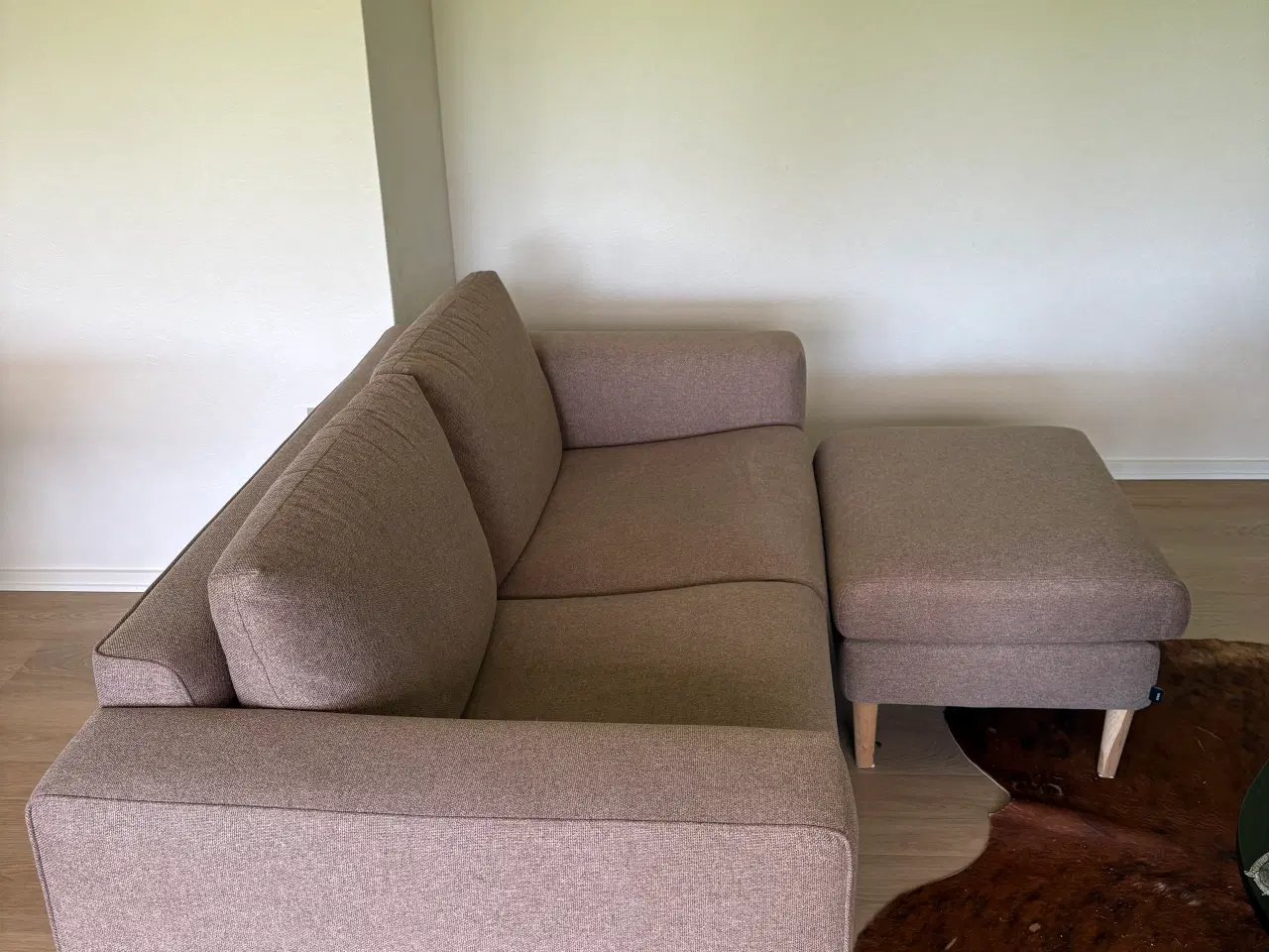 Billede 4 - Sofa med puf