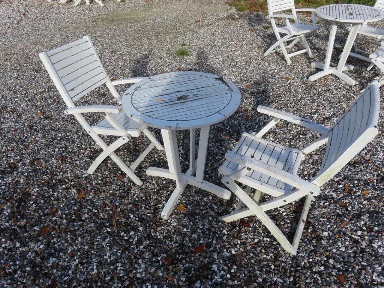 Billede 1 - Cafebord med 2 stole JUTLANDIA