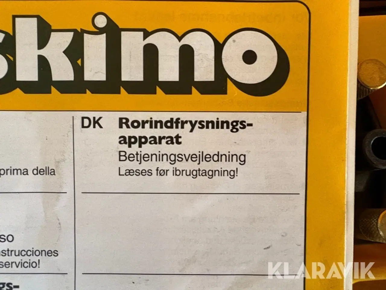 Billede 9 - Rørindfrysningsmaskine Rems Frigo 2 - inklusiv tilbehør