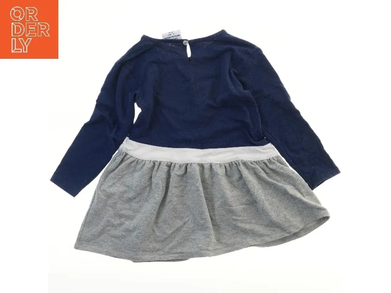 Billede 2 - Langærmet kjole med tryk (str.  30x52 cm)