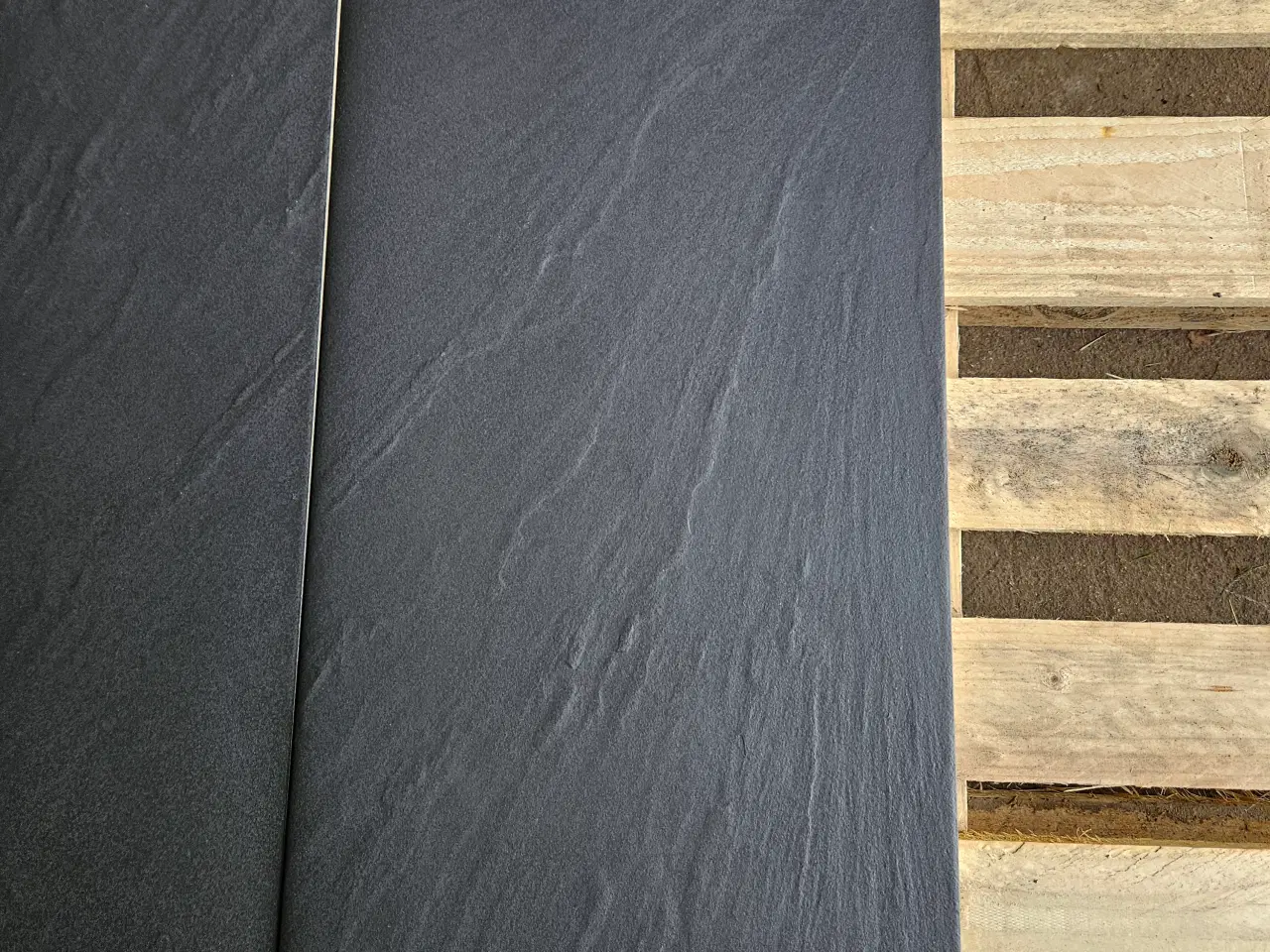 Billede 2 - Gulv- og vægklinke Sort 30x60 cm