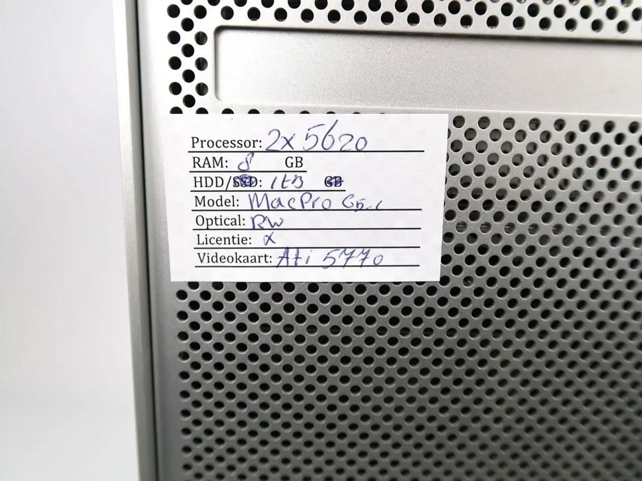 Billede 4 - Apple Mac Pro 2x Xeon E5620