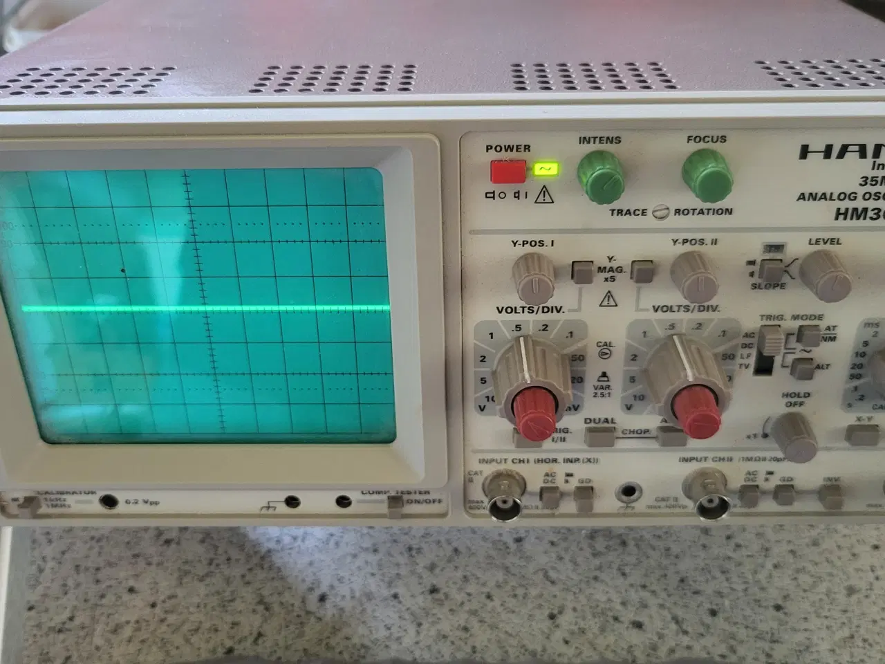 Billede 2 - 35 MHz OSCILLOSCOPE HAMEG 303-6