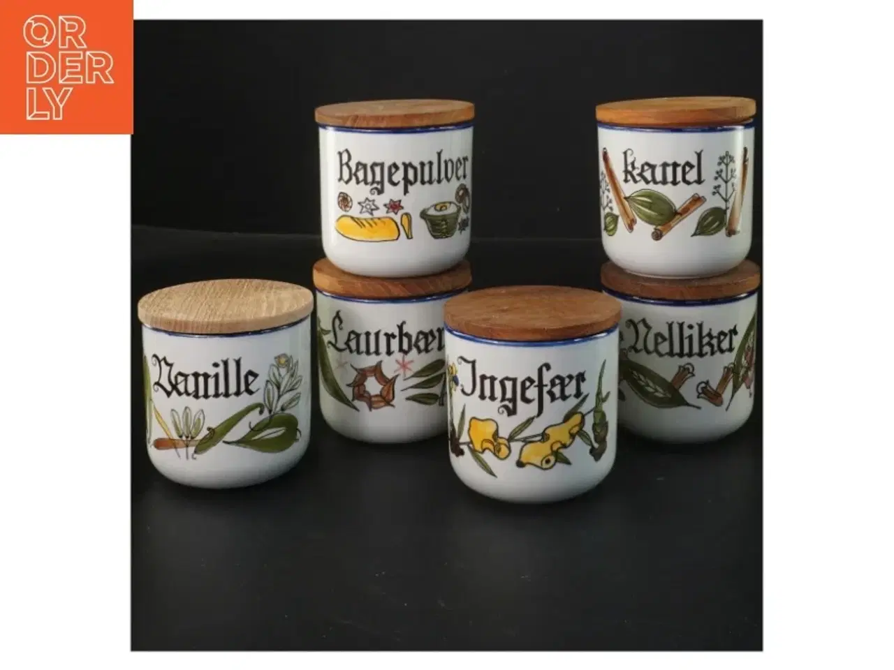 Billede 1 - Knabstrup Krydderikrukker