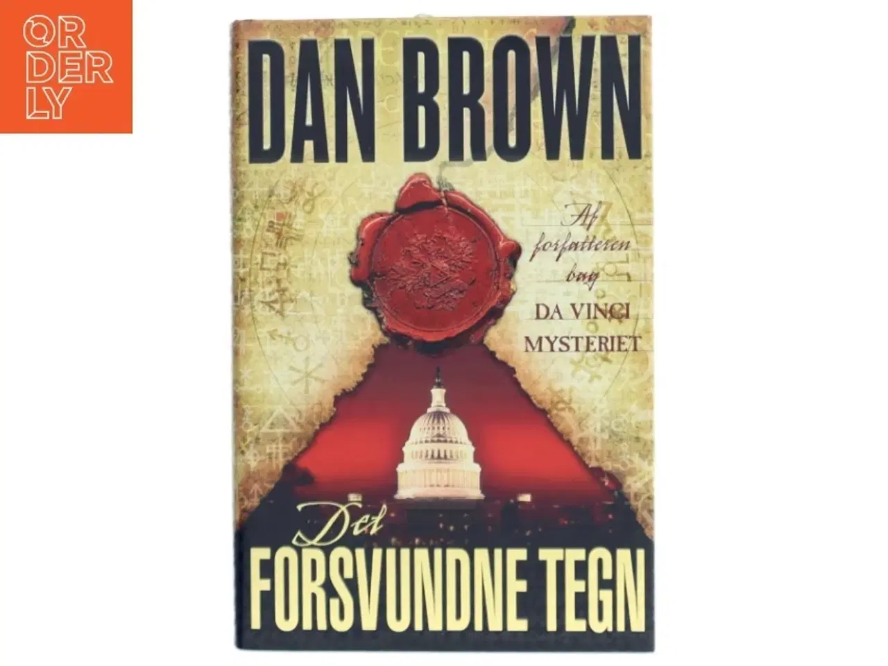 Billede 1 - Det Forsvundne Tegn af Dan Brown (Bog)