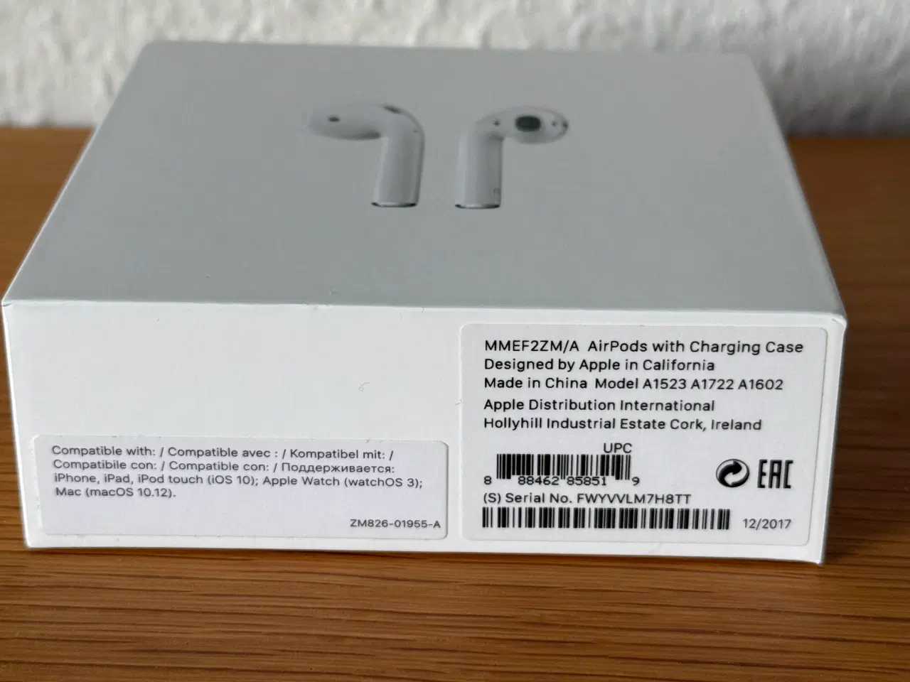 Billede 6 - Originale Apple AirPods Model A1523