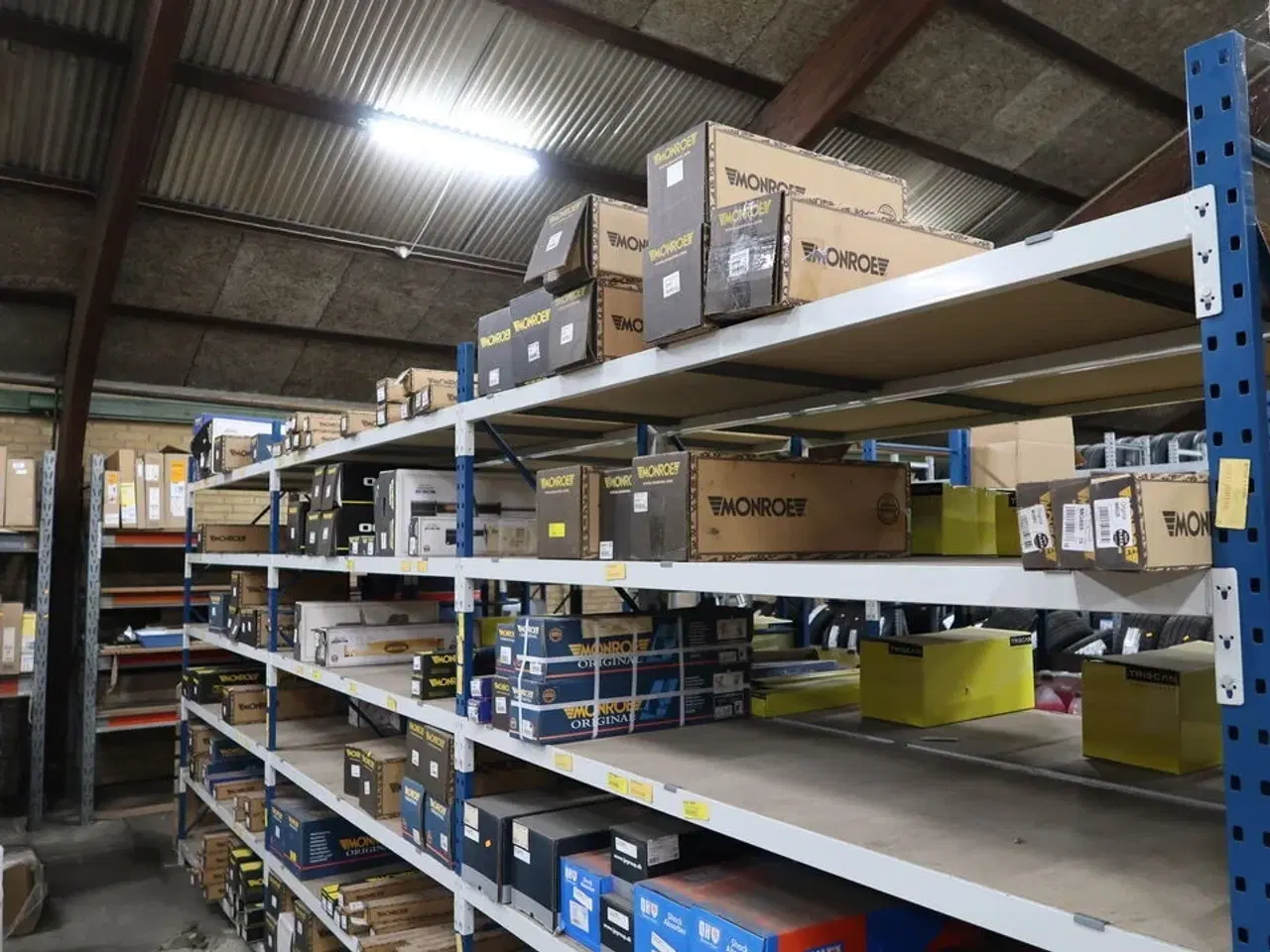 Billede 2 - 3 fag lagerreoler uden indhold