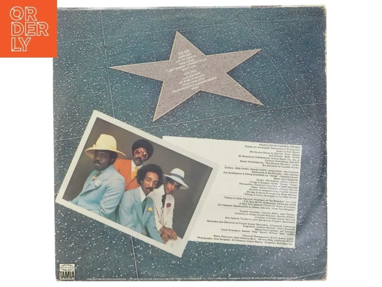 Billede 2 - The Miracles - City of Angels LP vinylplade fra Motown
