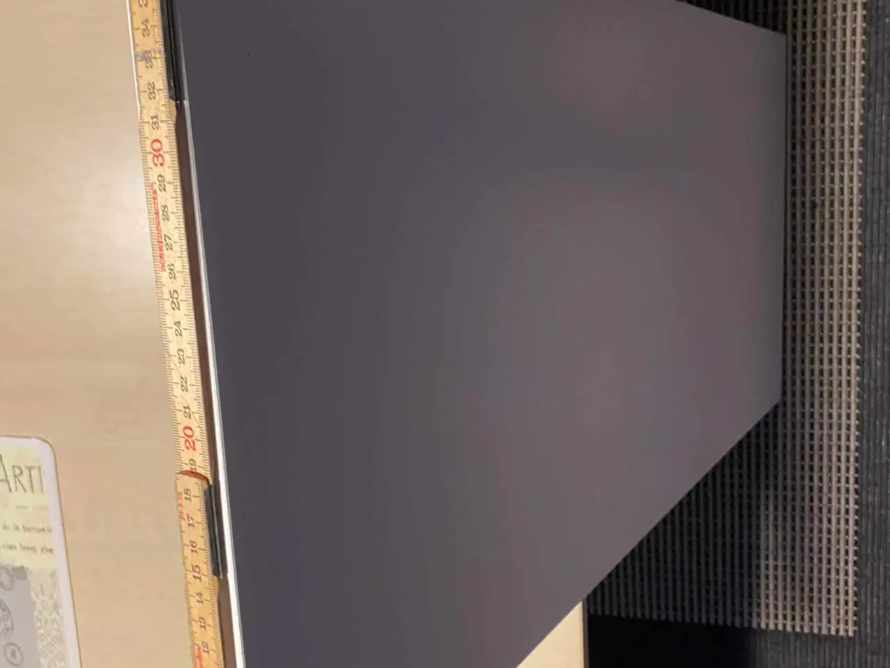 Billede 3 - Spisebord med tillægsplader og 5 kantinestole