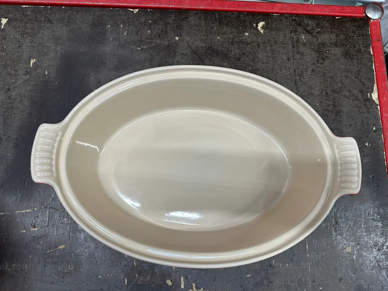 Billede 1 - Le creuset ovnfastfad rød