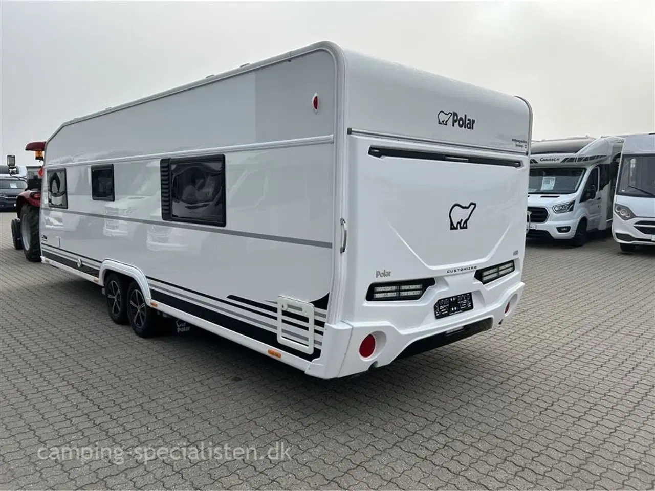 Billede 3 - 2020 - Polar Customized 680   Polar  Customized 680 med enkelte senge og ende badeværelse model 2020 kan nu ses hos Camping-Specialisten.dk