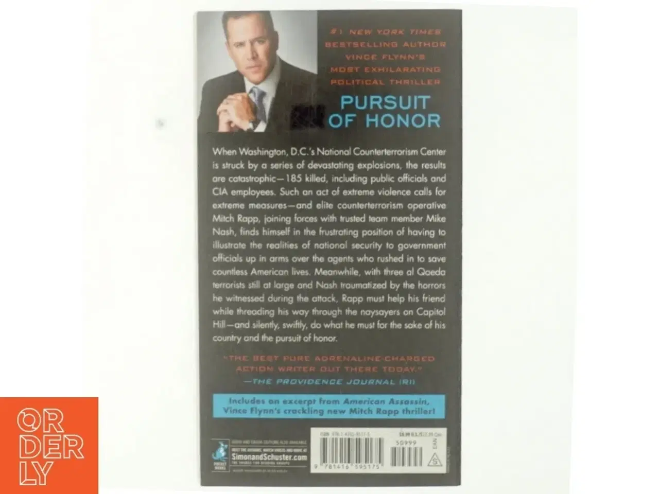 Billede 3 - Pursuit of Honor af Vince Flynn (Bog)