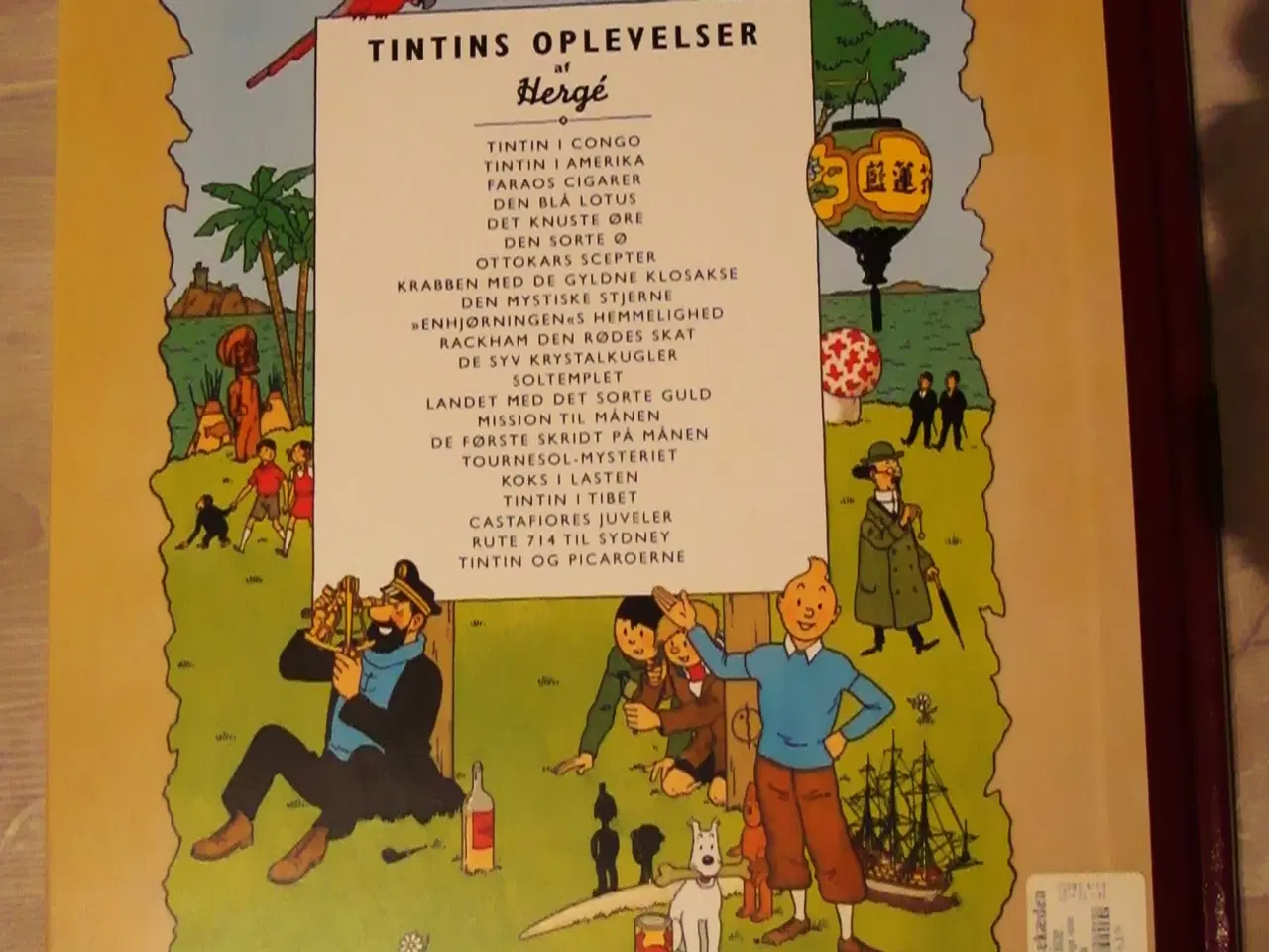 Billede 3 - Ny Tintin tegneserie bog "Den Sorte Ø".