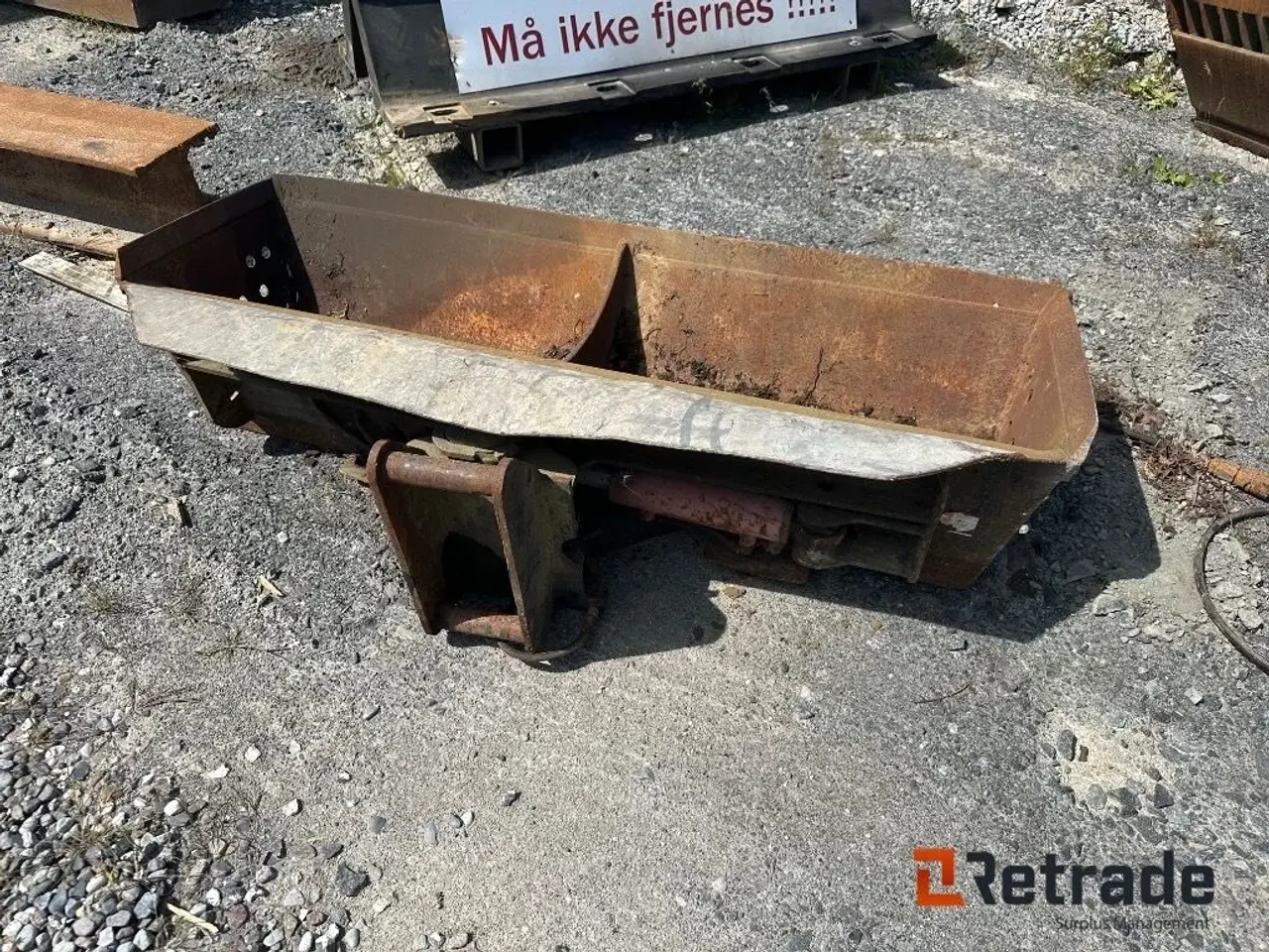 Billede 2 - - - - Skovl 180 cm drejebar