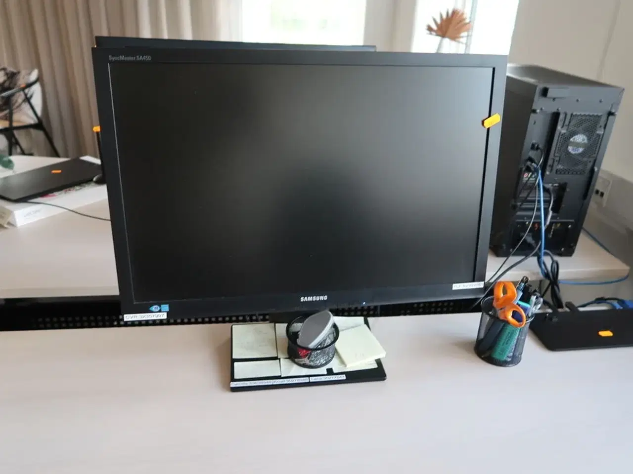 Billede 3 - Computerskærm SAMSUNG SyncMaster SA450 med tastatur, mus og dockingstation