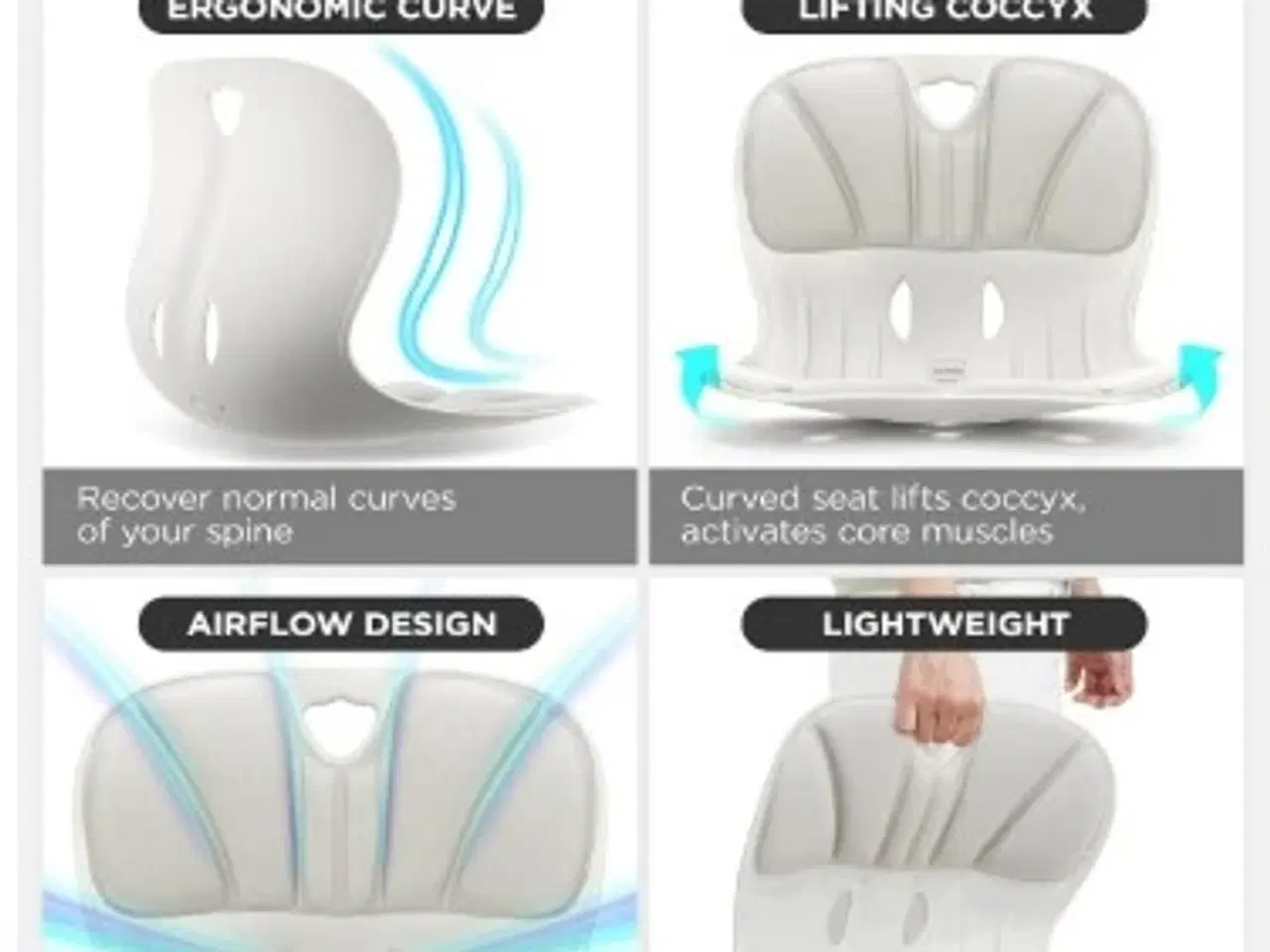 Billede 3 - Curble chair - ergonomisk støtte DOKK1